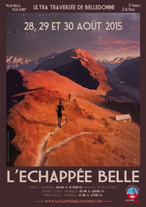 Affiche Échappée belle 2015